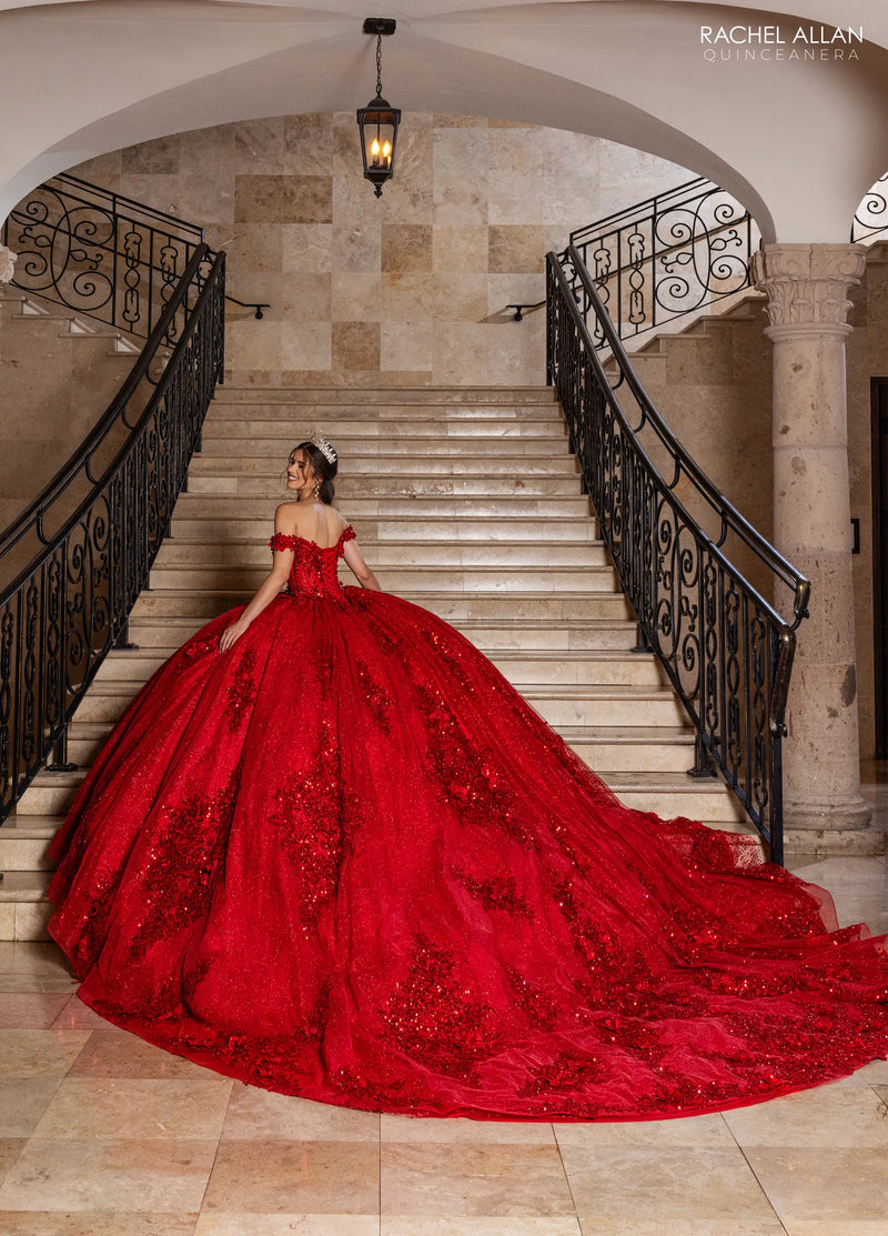 Rachel Allan Style RQ2215 - DEEP RED