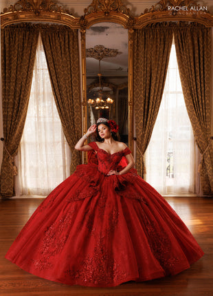 Rachel Allan Style RQ1191 - DEEP RED