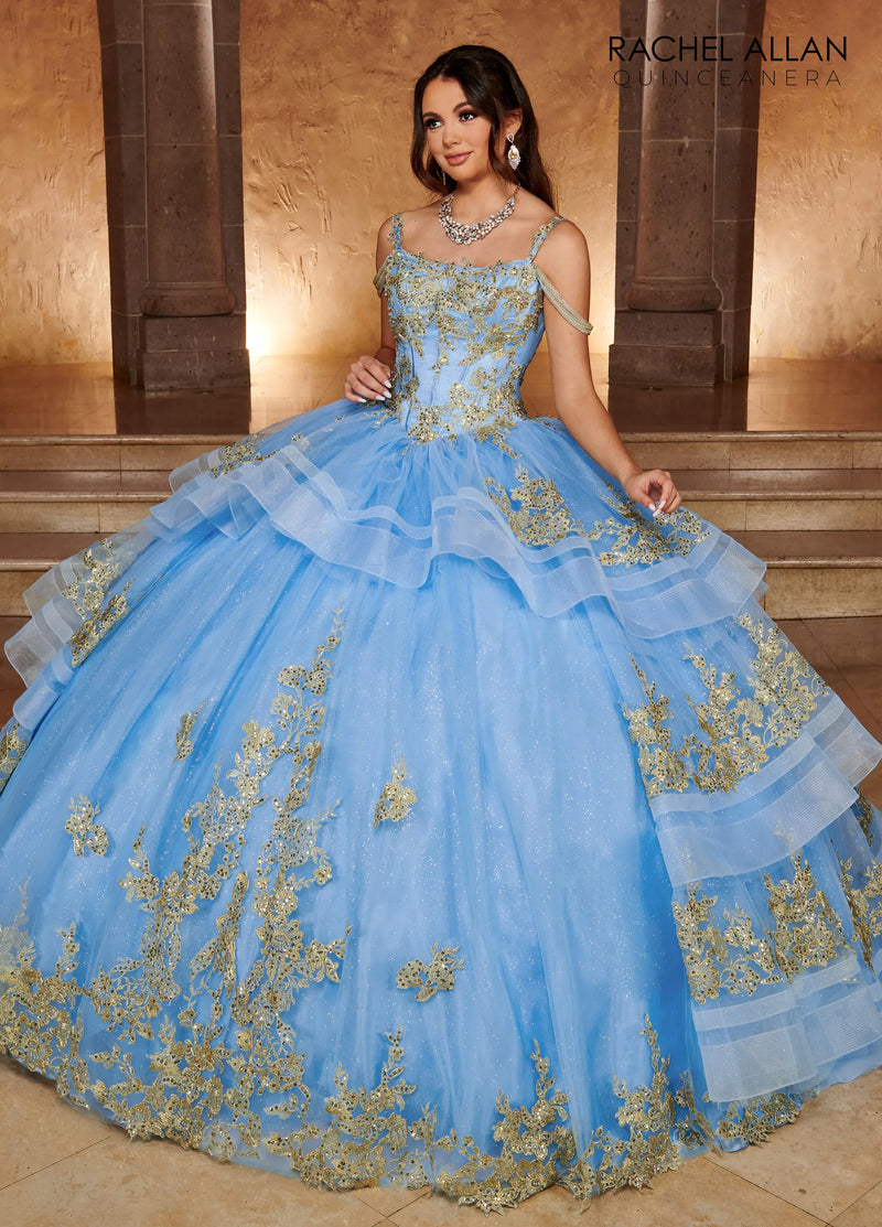 Rachel Allan Style RQ2169 - AZURE GOLD