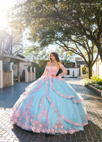 Rachel Allan Style RQ2196 - PINK LIGHT BLUE