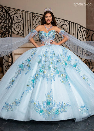 Rachel Allan Style RQ2216 - LIGHT BLUE MULTI