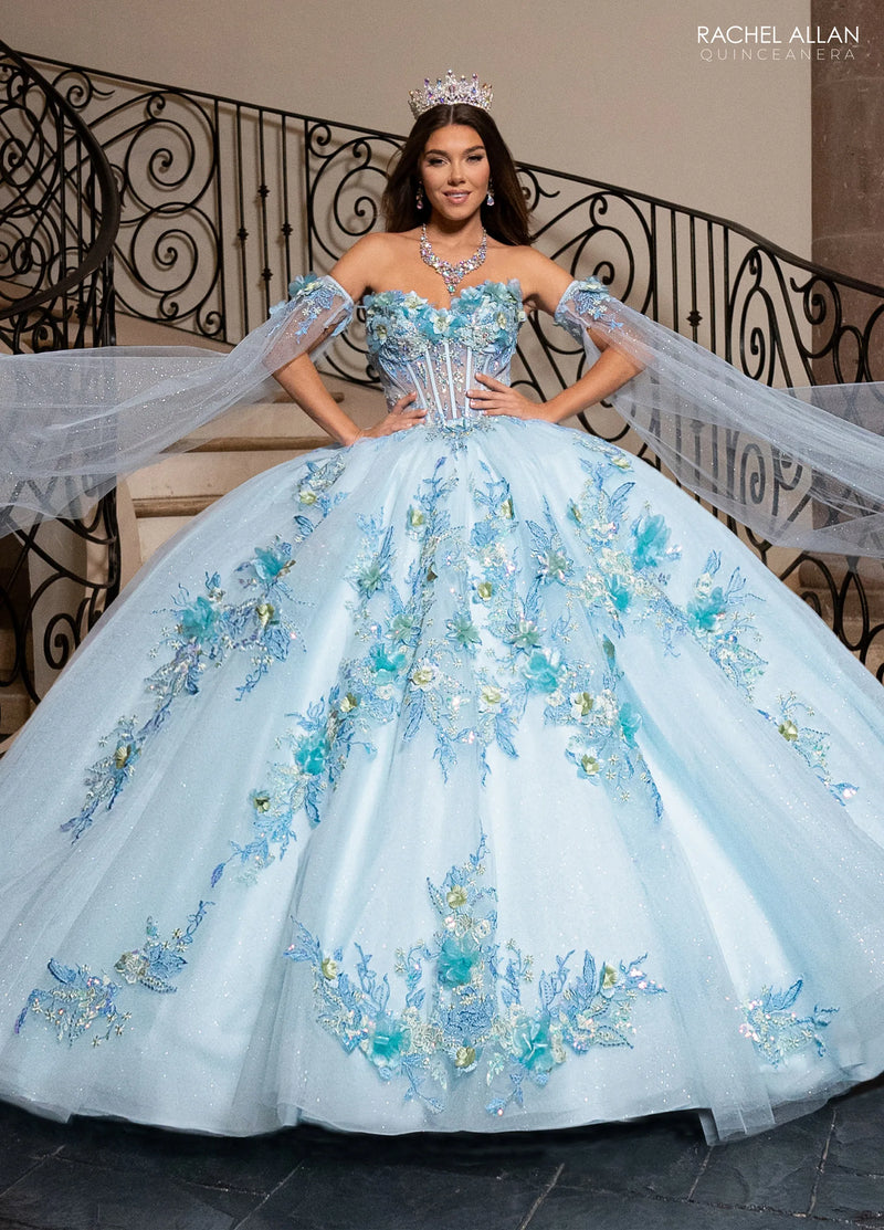 Rachel Allan Style RQ2216 - LIGHT BLUE MULTI