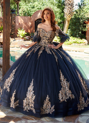 Rachel Allan Style RQ1110 - NAVY ROSE GOLD
