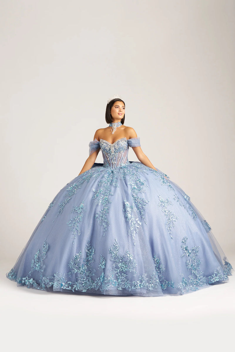 AmaBella Style Q1086 - Dusty Blue