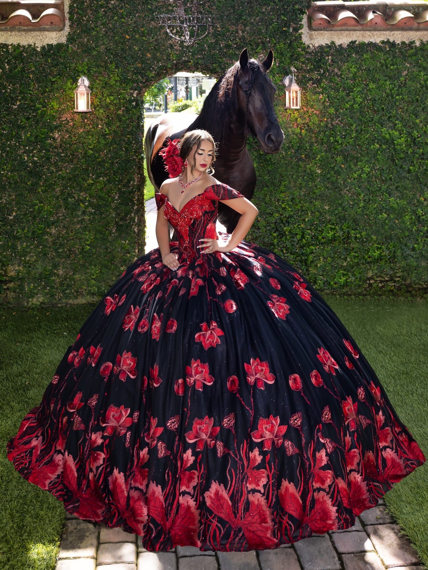 House of Wu Style 80014 - Black/Red