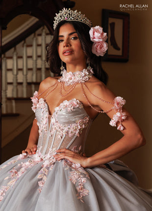 Rachel Allan Style RQ3184 - PLATINUM BLUSH