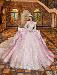 House of Wu Style 80034 - Ivory Blue