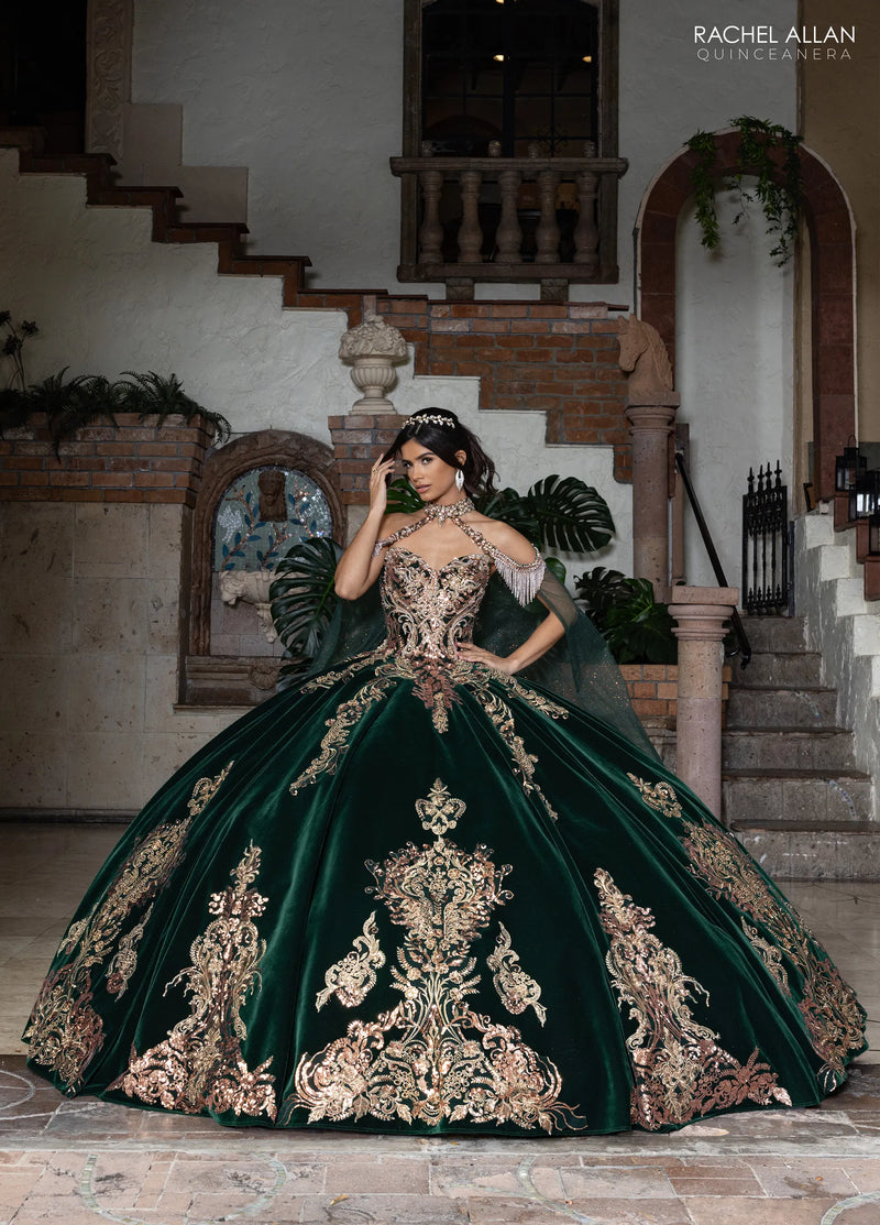 Rachel Allan Style RQ3160 - EMERALD GOLD