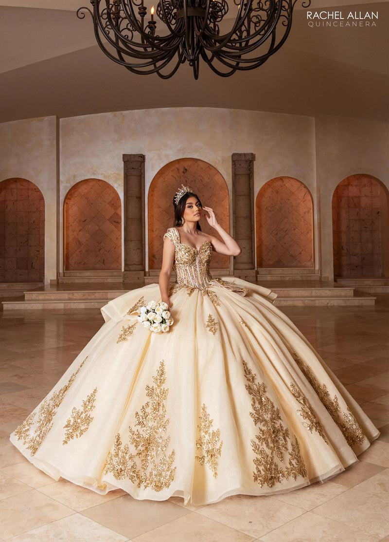 Rachel Allan Style RQ1186 - CHAMPAGNE GOLD