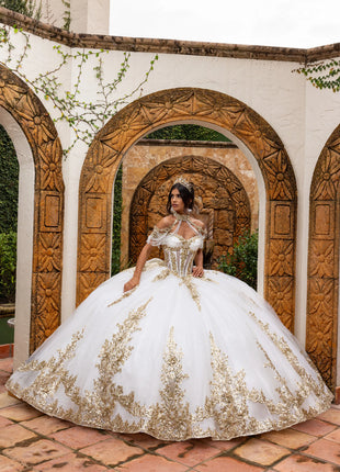Rachel Allan Style RQ2225 - IVORY GOLD