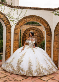 Rachel Allan Style RQ2225 - IVORY GOLD