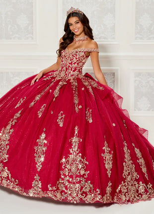 Princesa Ariana Vara PR30112 - Wine/Gold