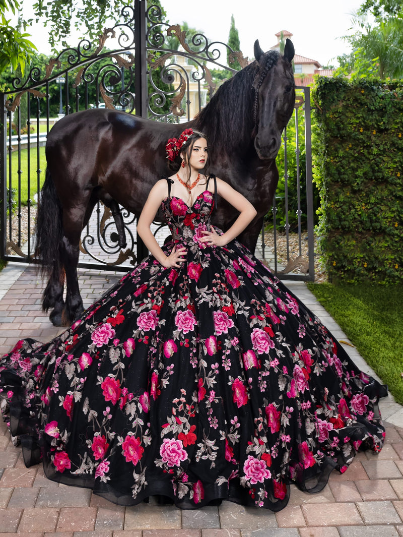 House of Wu Style 80013 - Black Peony