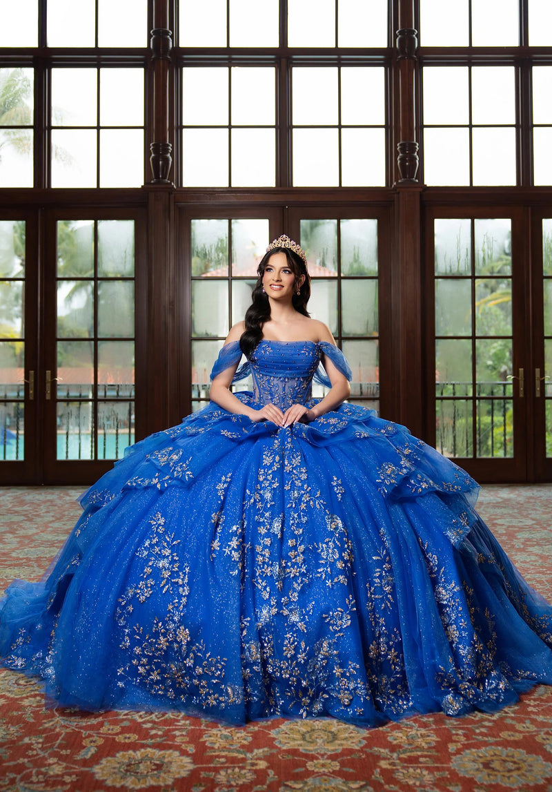 Morilee Style 4080027 - Royal/Gold