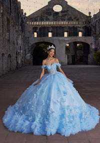 Morilee Style 89566 - Light Blue/Bahama Blue