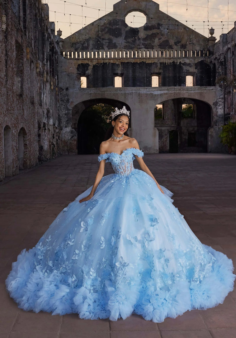 Morilee Style 89566 - Light Blue/Bahama Blue