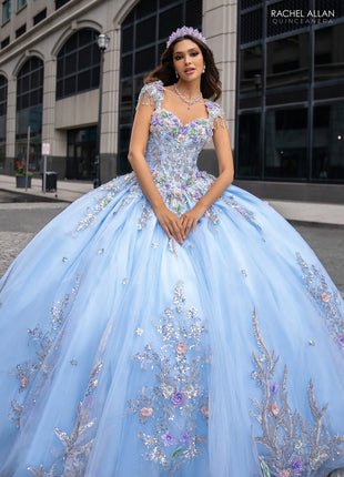 Rachel Allan Style RQ3126 - LIGHT BLUE SILVER MULTI