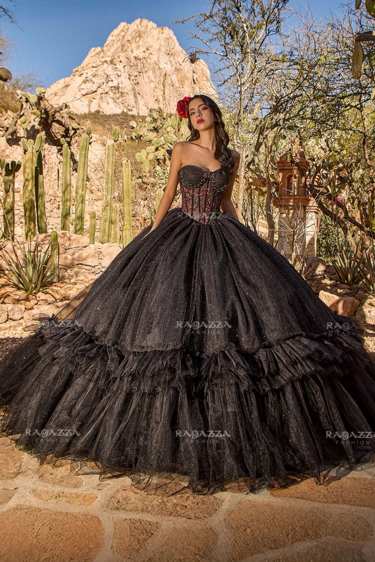 Ragazza Style MV55-155 - Rojo/Negro