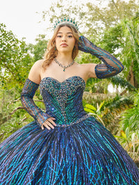 House of Wu Style 56511 - Iridescent Green/Black