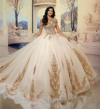 Princesa Ariana Vara PR30211 - Champagne Gold