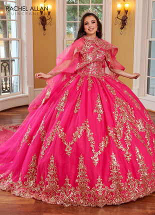 Rachel Allan Style RQ2170 - FUCHSIA GOLD