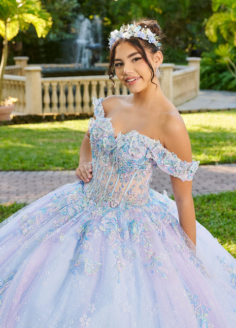 House of Wu Style 56515 - Blue Lilac Multi