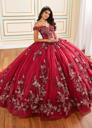 Princesa Ariana Vara PR12263 - Wine/Gold