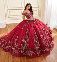 Princesa Ariana Vara PR12263 - Wine/Gold