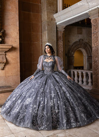 Rachel Allan Style RQ1172 - GUNMETAL SILVER
