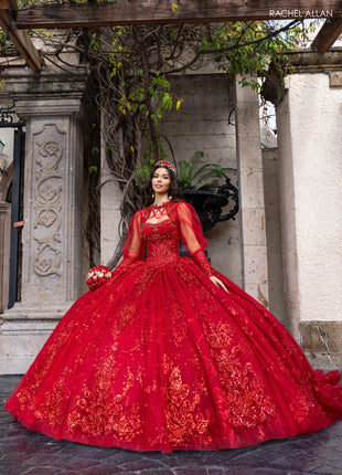 Rachel Allan Style RQ1172 - DEEP RED