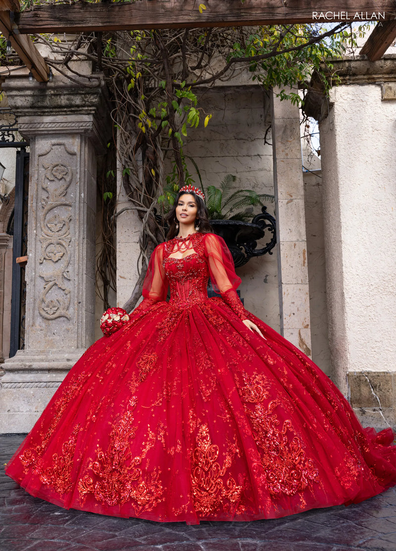 Rachel Allan Style RQ1172 - DEEP RED
