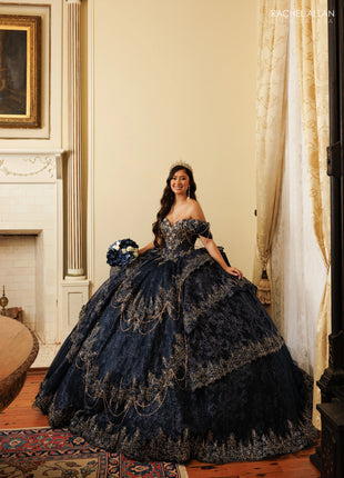 Rachel Allan Style RQ3188 - DEEP NAVY LIGHT GOLD