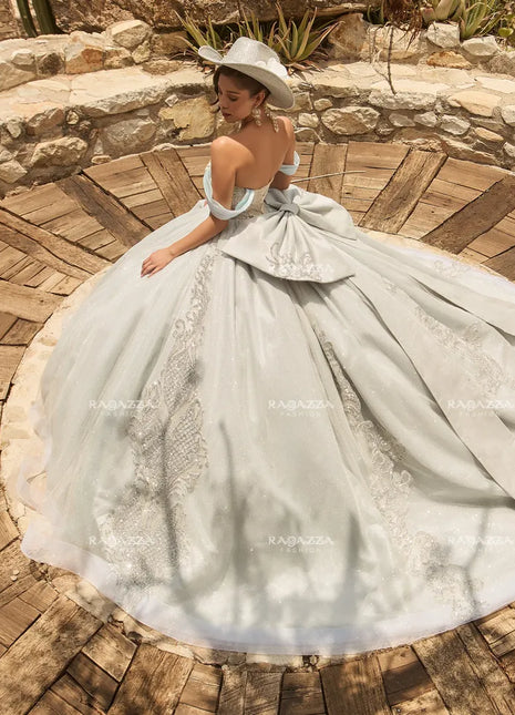 Ragazza Style EV86-686 - Gris/Celeste