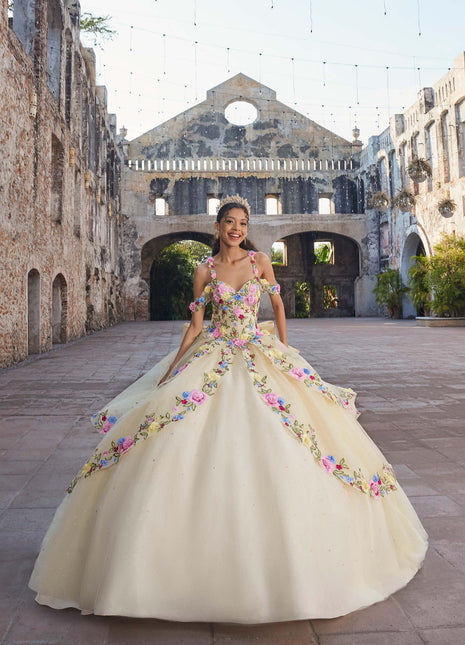 Morilee Style 89545 - Champagne/Multi