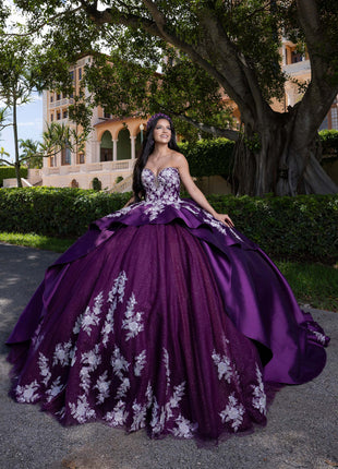 Morilee Style 4080016 - Purplewhitesilver
