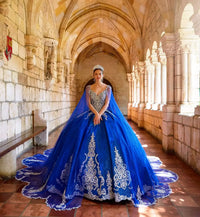 Princesa Ariana Vara PR22141 - Sapphire/Silver