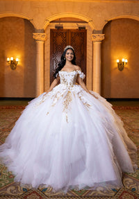 Morilee Style 4080020 - White/Gold