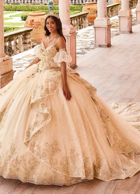 Princesa Ariana Vara PR30161 - Champagne/Gold