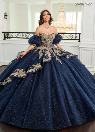 Rachel Allan Style RQ3153 - NAVY GOLD