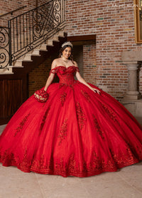 Rachel Allan Style RQ1187 - DEEP RED