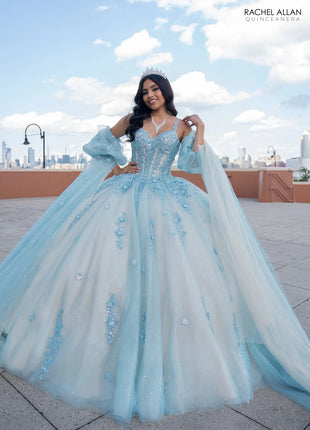 Rachel Allan Style RQ1133 - LIGHT BLUE CHAMPAGNE