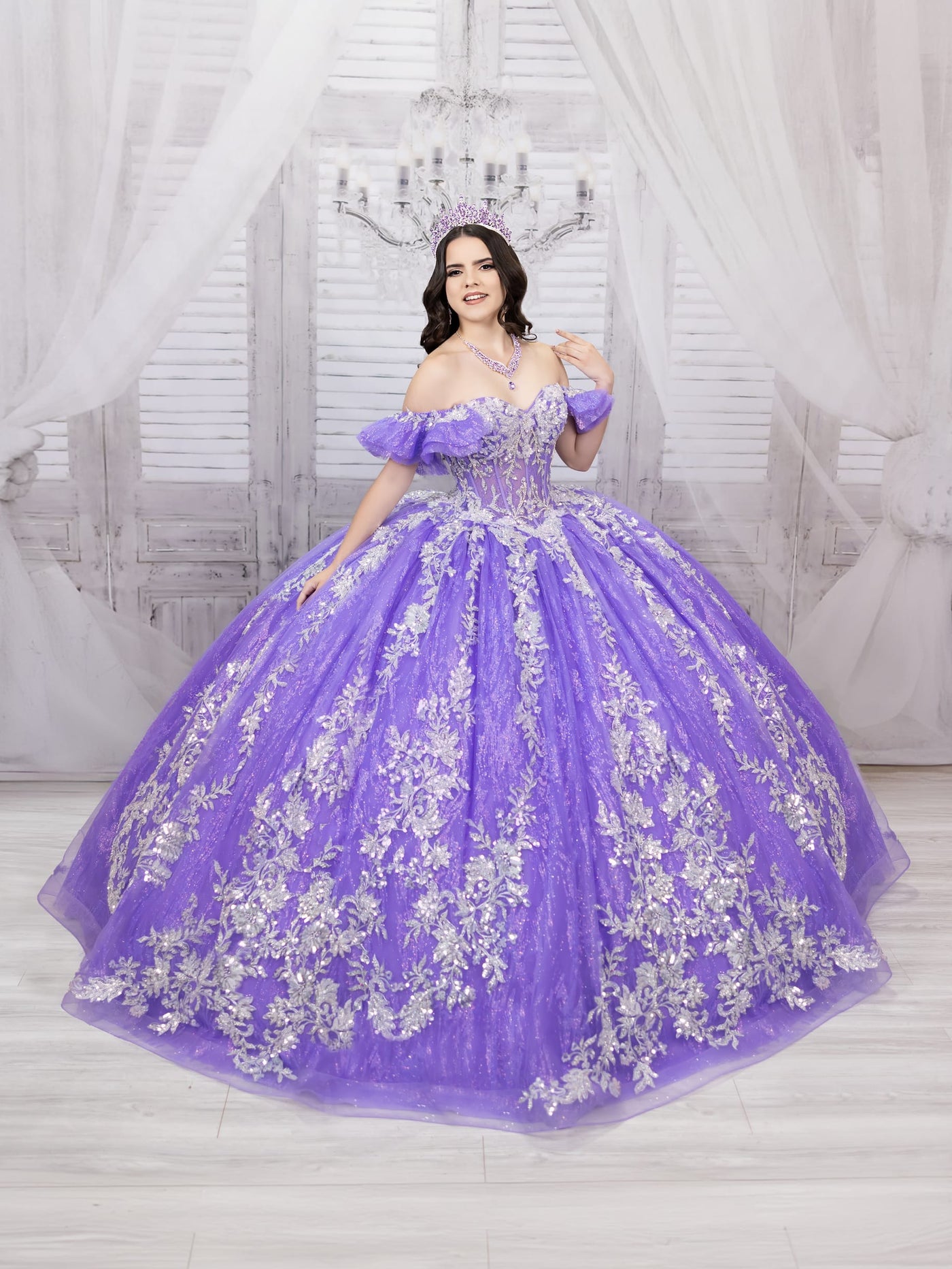 House of Wu Style 56534 - French Lilac/Silver