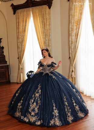 Rachel Allan Style RQ3181 - NAVY GOLD