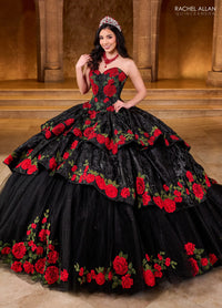 Rachel Allan Style RQ5006 - BLACK RED