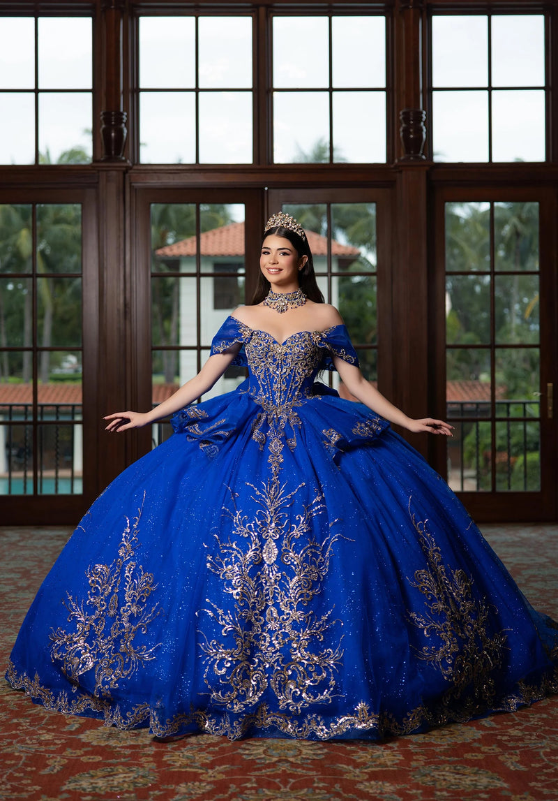Morilee Style 4080003 - Royal/Gold