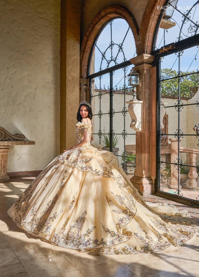Rachel Allan Style RQ3137 - CHAMPAGNE GOLD