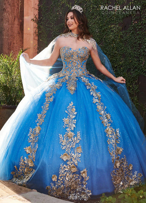 Rachel Allan Style RQ1111 - AZURE GOLD