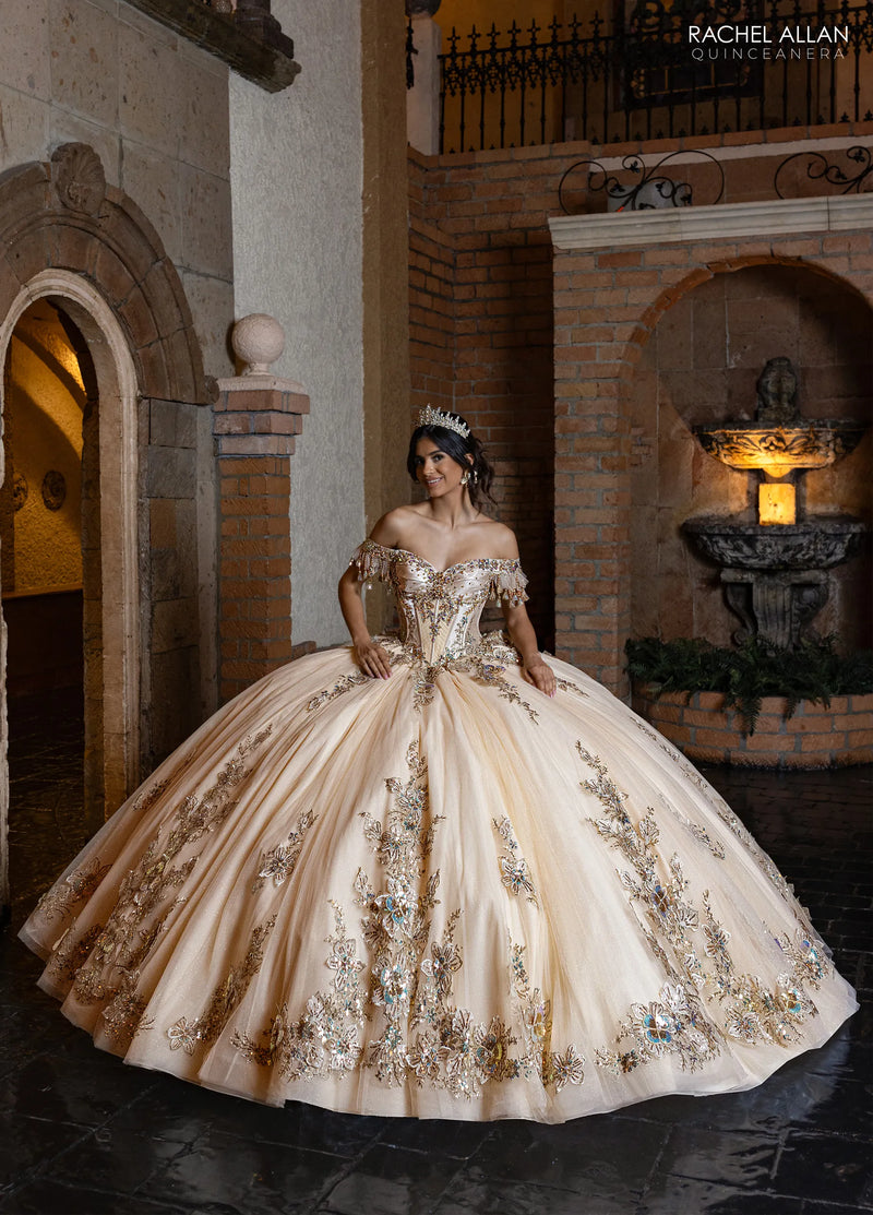 Rachel Allan Style RQ2228 - CHAMPAGNE GOLD