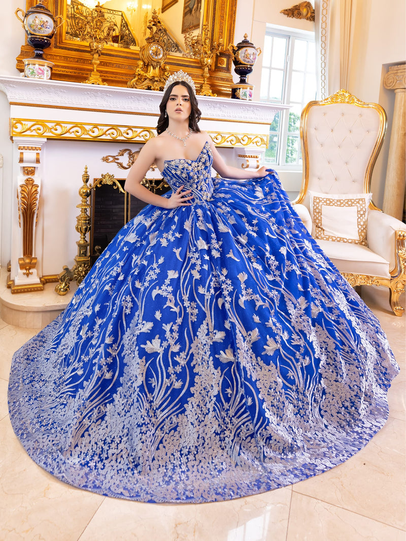 House of Wu Style 80029 - Royal/Silver