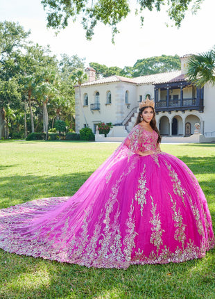 House of Wu Style 26083 - Magenta/Gold
